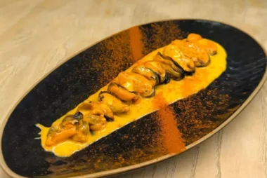 Mejillones en Crema de Escabeche