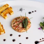 Tartar de Carabineros con Caviar de Beluga A Kangas